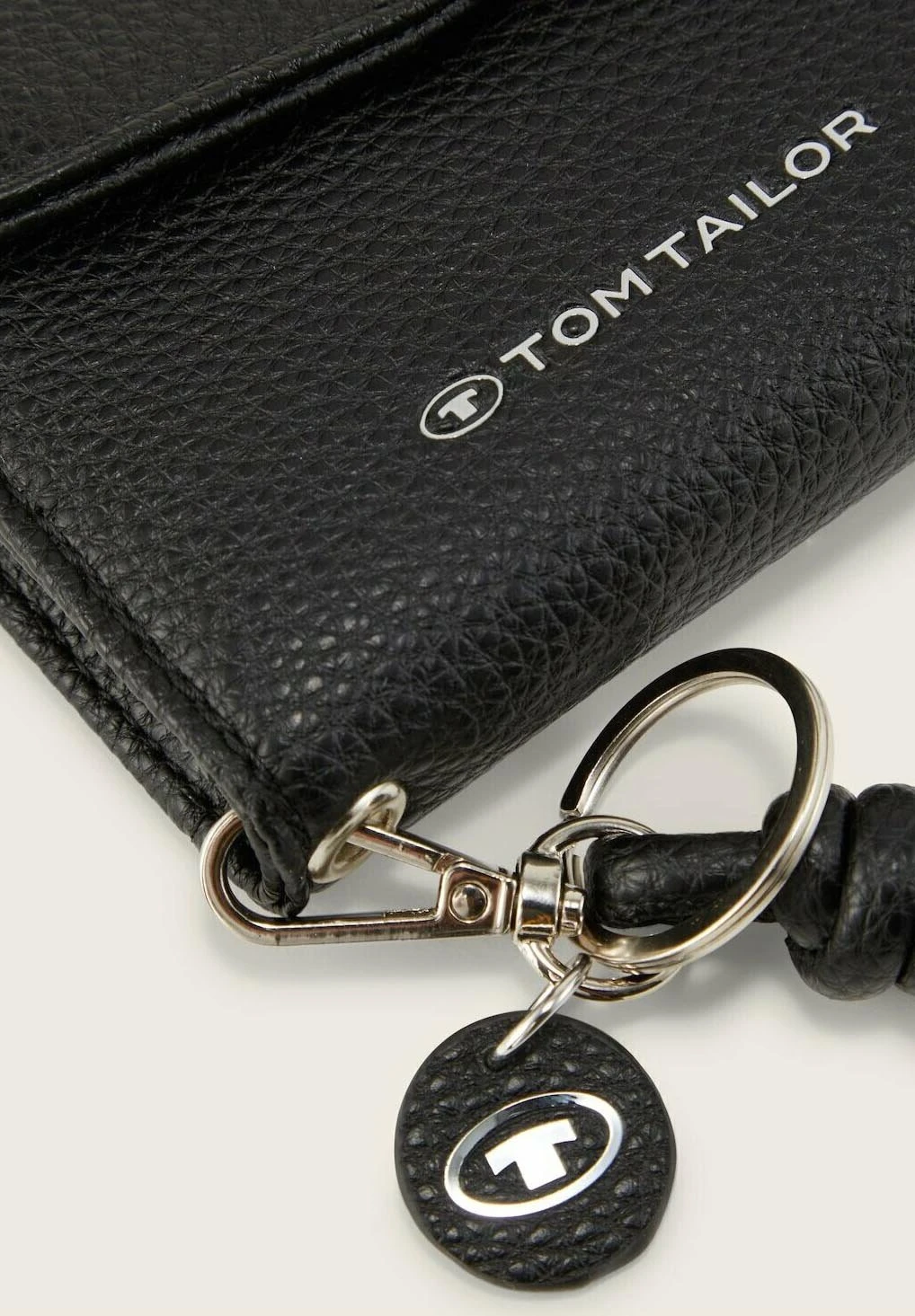 Tom Tailor Hanny Mit Dekorativem Abnehmbaren Schlüsselan - Portemonnee - Schwarz Black 3 Tom Tailor Hanny Mit Dekorativem Abnehmbaren Schlüsselan - Portemonnee - Schwarz Black - Afbeelding 3