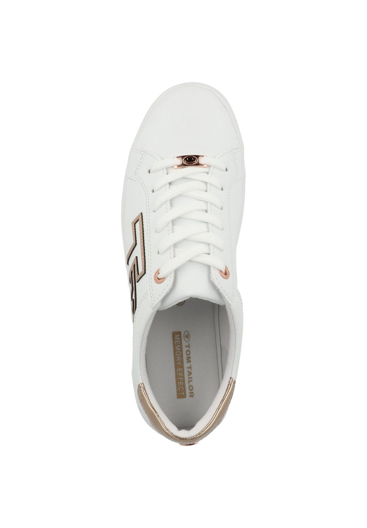 Tom Tailor Sneakers Laag - White-Rose-Gold 3 Tom Tailor Sneakers Laag - White-Rose-Gold - Afbeelding 3