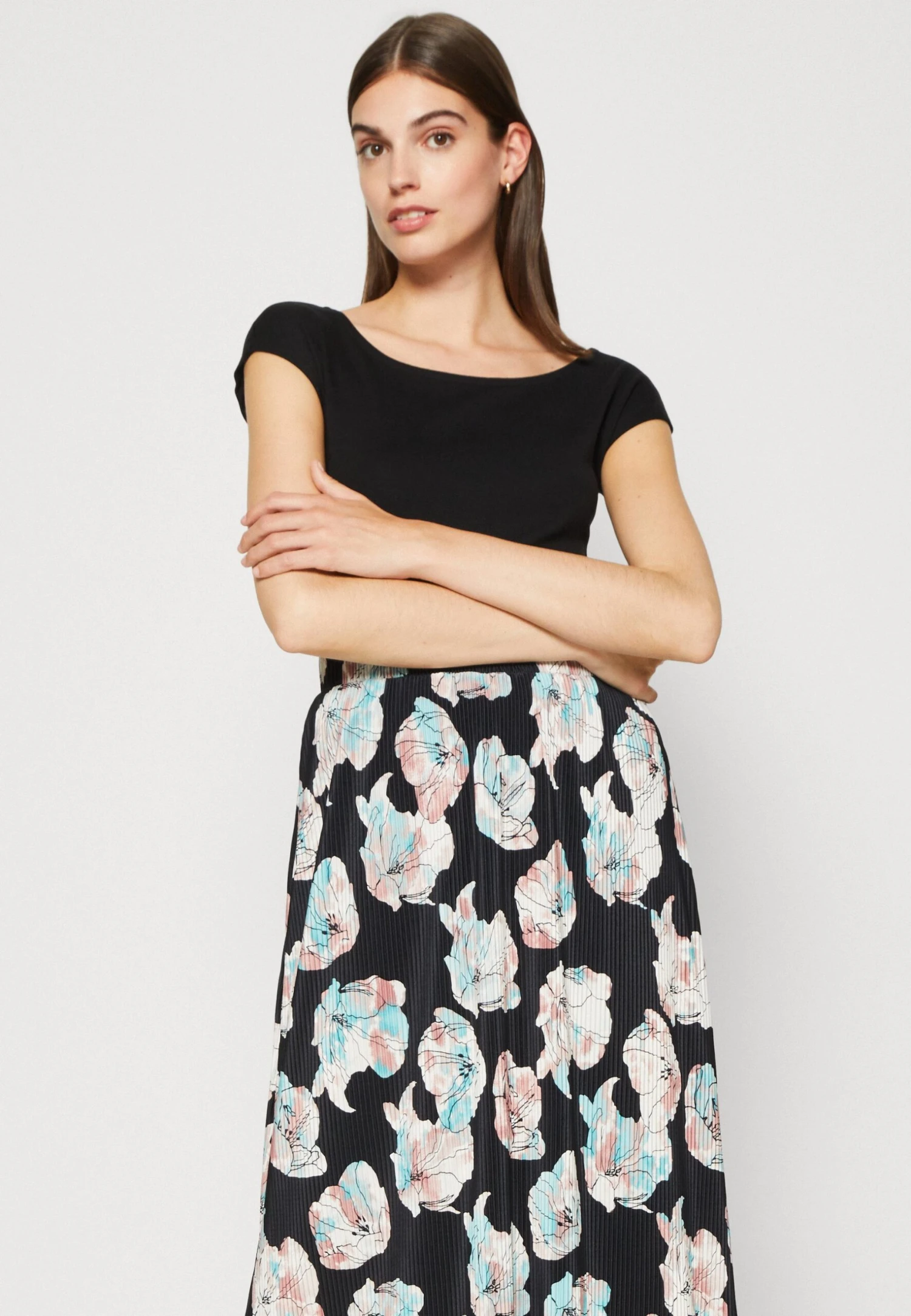 Tom Tailor Skirt Plisse Printed - Plooirok - Multi-Coloured 4 Tom Tailor Skirt Plisse Printed - Plooirok - Multi-Coloured - Afbeelding 4