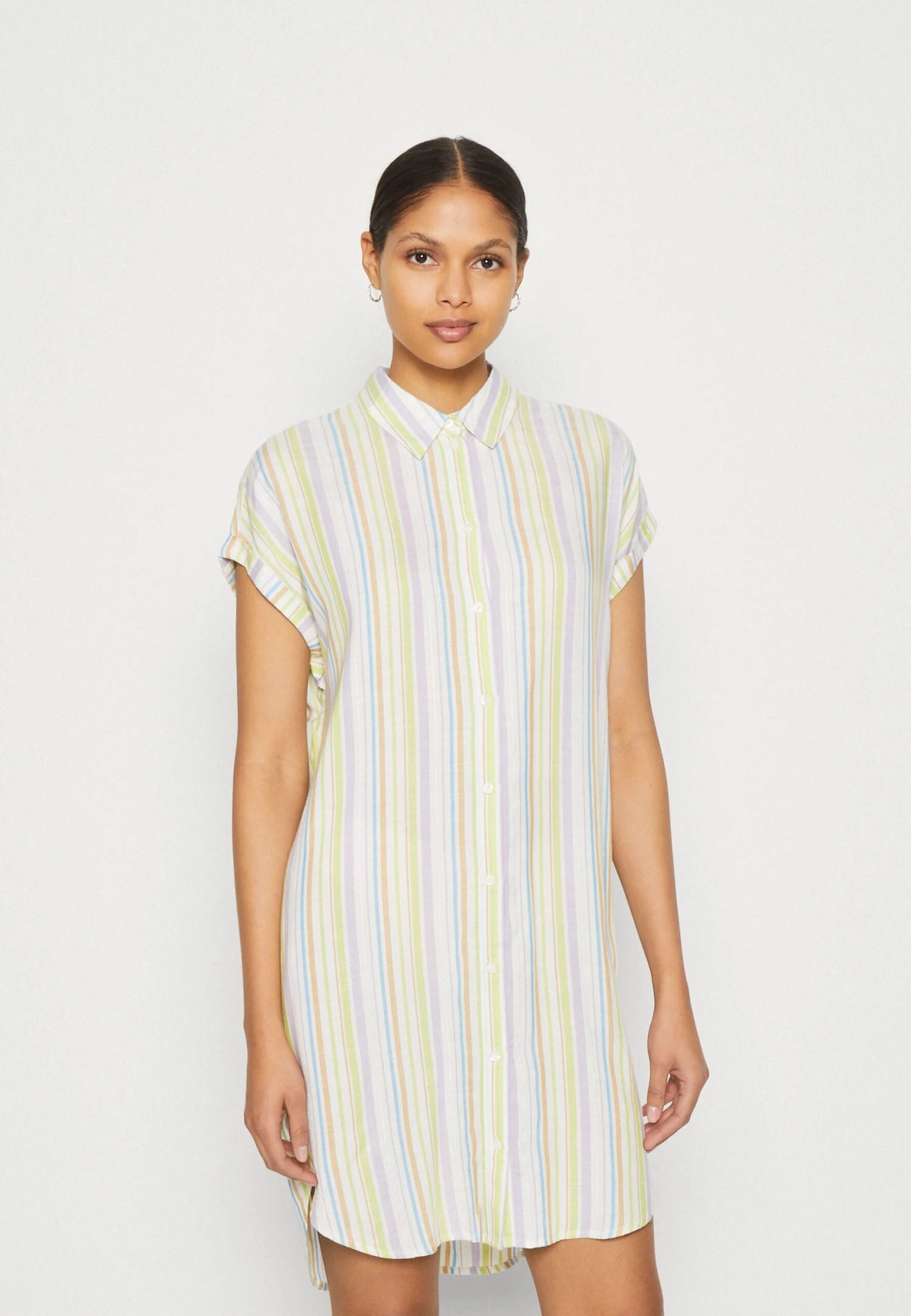 TOM TAILOR Denim Shirt Mini Dress - Blousejurk - Multicolor 1 TOM TAILOR Denim Shirt Mini Dress - Blousejurk - Multicolor