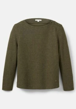 Tom Tailor Cozy - Trui - Tarmac Khaki Melange 15 Tom Tailor Cozy - Trui - Tarmac Khaki Melange -Tom Tailor 77709186d9cb4314b1e91a5f680eb1ea