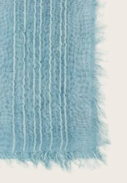 Tom Tailor Mit Fransen - Sjaal - Dusty Mint Blue -Tom Tailor 7776183e91704cafbd1435727025c958