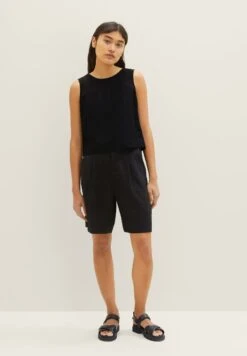 TOM TAILOR Denim Bermuda - Shorts - Deep Black -Tom Tailor 77884641df1b414881ce920eabaaba60