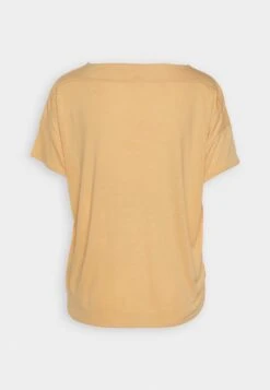 Tom Tailor Mix Sateen - T-Shirt Basic - Fawn Beige -Tom Tailor 77929bef0f204e4ea4379b7a74261da7