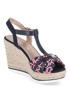 Tom Tailor Sandalen Met Hoge Hak - BlauBunt -Tom Tailor 77ece2f48f804976aeb5f9d8c0eb609b