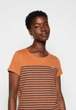 TOM TAILOR Denim Relaxed Tee - T-Shirt Print - Amber Navy Stripe -Tom Tailor 780b9f29ed644efeb1d8891c4045c1da