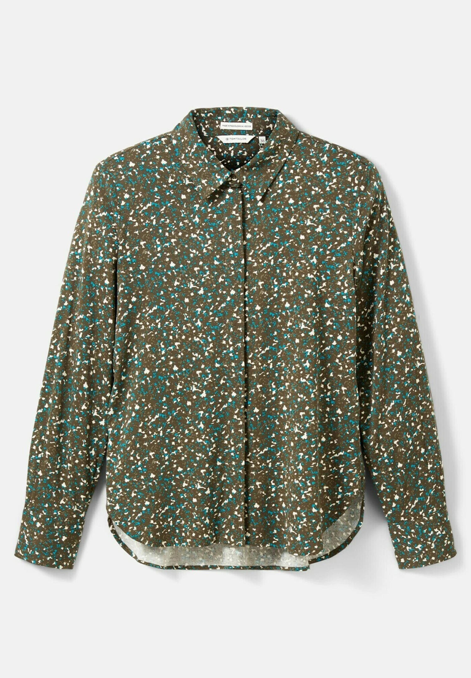 Tom Tailor Overhemdblouse - Abstract Minimal Design 7 Tom Tailor Overhemdblouse - Abstract Minimal Design - Afbeelding 7