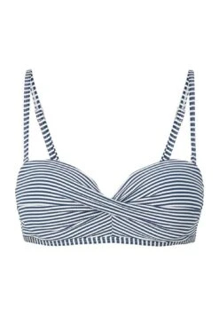 Tom Tailor Gestreiftes- Bikinitop - French Navy -Tom Tailor 7af646a75989471d8d591de558db4e36