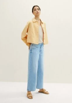 Tom Tailor High Waist Culotte - Flared Jeans - Light Stone Bright Blue Denim -Tom Tailor 7b02e20e7dbb4955982922a3488e943b