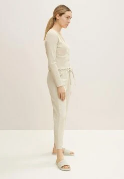 Tom Tailor Broek - Sand Stone Beige -Tom Tailor 7b5cda533faa454c9d6b3c81288bd48d