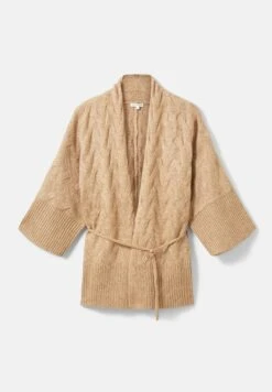 Tom Tailor Gebundener - Vest - Soft Light Camel Melange -Tom Tailor 7bc82e7dc6824902a73441d8b5dff365