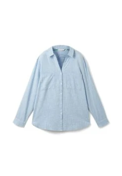 Tom Tailor Mit Brusttaschen - Overhemdblouse - Dreamy Blue