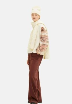 TOM TAILOR Denim Sjaal - Soft Light Beige