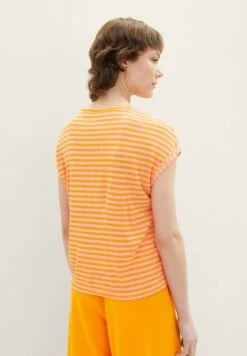 TOM TAILOR Denim T-Shirt Print - Mango Pink Stripe 8 TOM TAILOR Denim T-Shirt Print - Mango Pink Stripe -Tom Tailor 7d5280c2aab5446c939a2d9f038d55bc