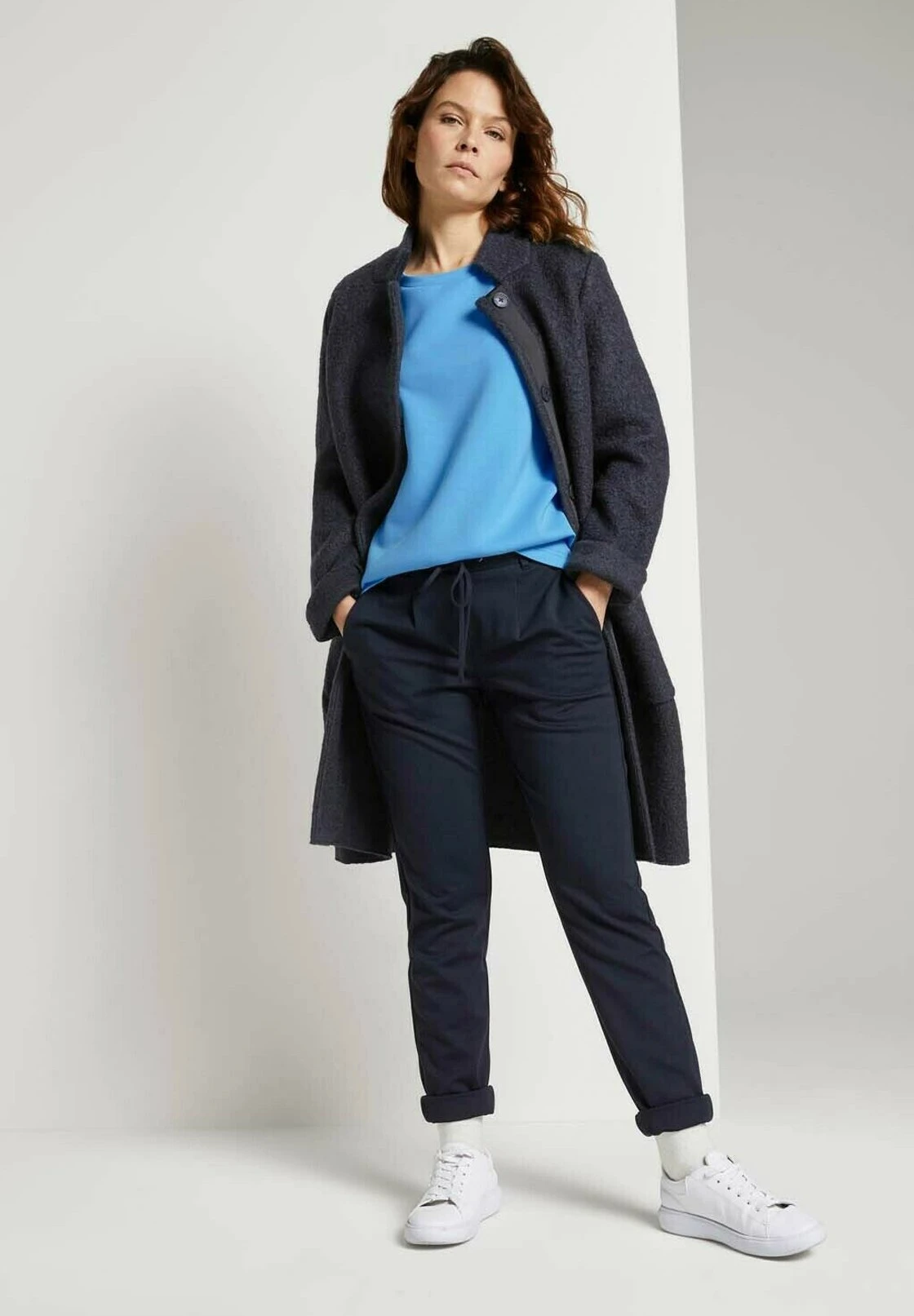 Tom Tailor Sweater - Clear Light Blue 2 Tom Tailor Sweater - Clear Light Blue - Afbeelding 2