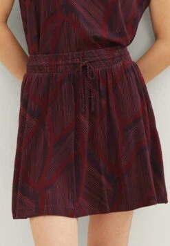 Tom Tailor A-Lijn Rok - Navy Abstract Lines -Tom Tailor 7fd6da4608504cd6a9f5fdf9f947f56f