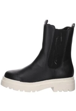 Tom Tailor Chelsea - Enkellaarsjes Met Plateauzool - Black