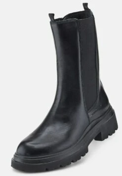 TOM TAILOR Denim Licence Mit Block Absa - Laarzen - Black -Tom Tailor 817e0e9bfd594edd8c8e789ecb434864