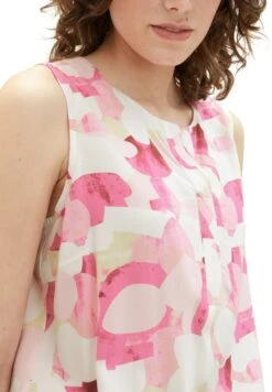Tom Tailor Gemusterte - Blouse - Pink Shapes Design -Tom Tailor 81d867505db045719d0305e3f31e085e