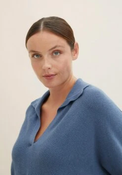 Tom Tailor Trui - Stormy Sea Blue -Tom Tailor 82ec2f767d1742bebcde29d513542c87