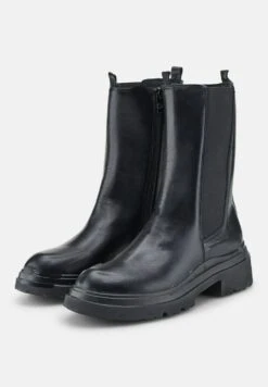 TOM TAILOR Denim Licence Mit Block Absa - Laarzen - Black -Tom Tailor 8347457e0fe3483292b29c5d57bdf93a