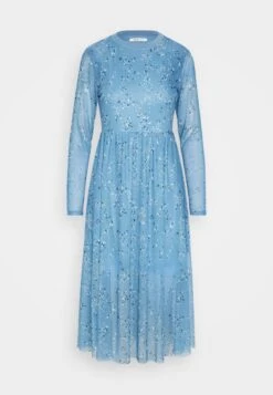 TOM TAILOR Denim Dress - Cocktailjurk - Blue Multicolor Dots -Tom Tailor 84daceb1720e4cf89f40350294e9ea26