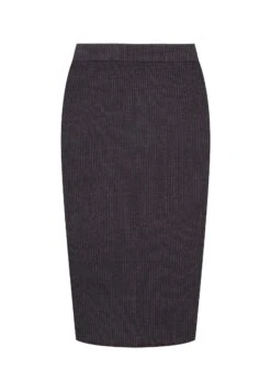 Tom Tailor Mit Rippstruktur  - Kokerrok - Evident Anthracite Melange -Tom Tailor 86e9ff9579d14fcca323346d8c77f32f