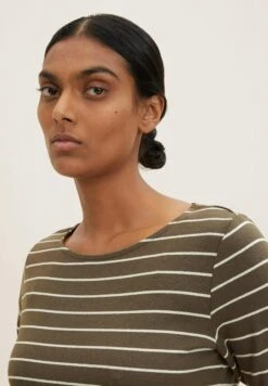 Tom Tailor Stripe- Longsleeve - Tarmac Stripe -Tom Tailor 8702f2dd241240b8b5400daf2a5d642c