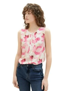 Tom Tailor Gemusterte - Blouse - Pink Shapes Design -Tom Tailor 88a7f729762145059b1e49fc7086acc7
