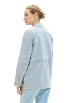 Tom Tailor Im Utility-Look - Spijkerjas - Denim Offwhite Stripe -Tom Tailor 89837b5bfe364d649b71047bdc76797d