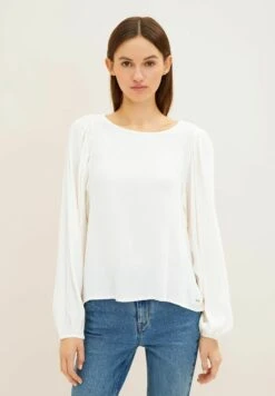 TOM TAILOR Denim Mit Ballonärmeln - Blouse - Gardenia White