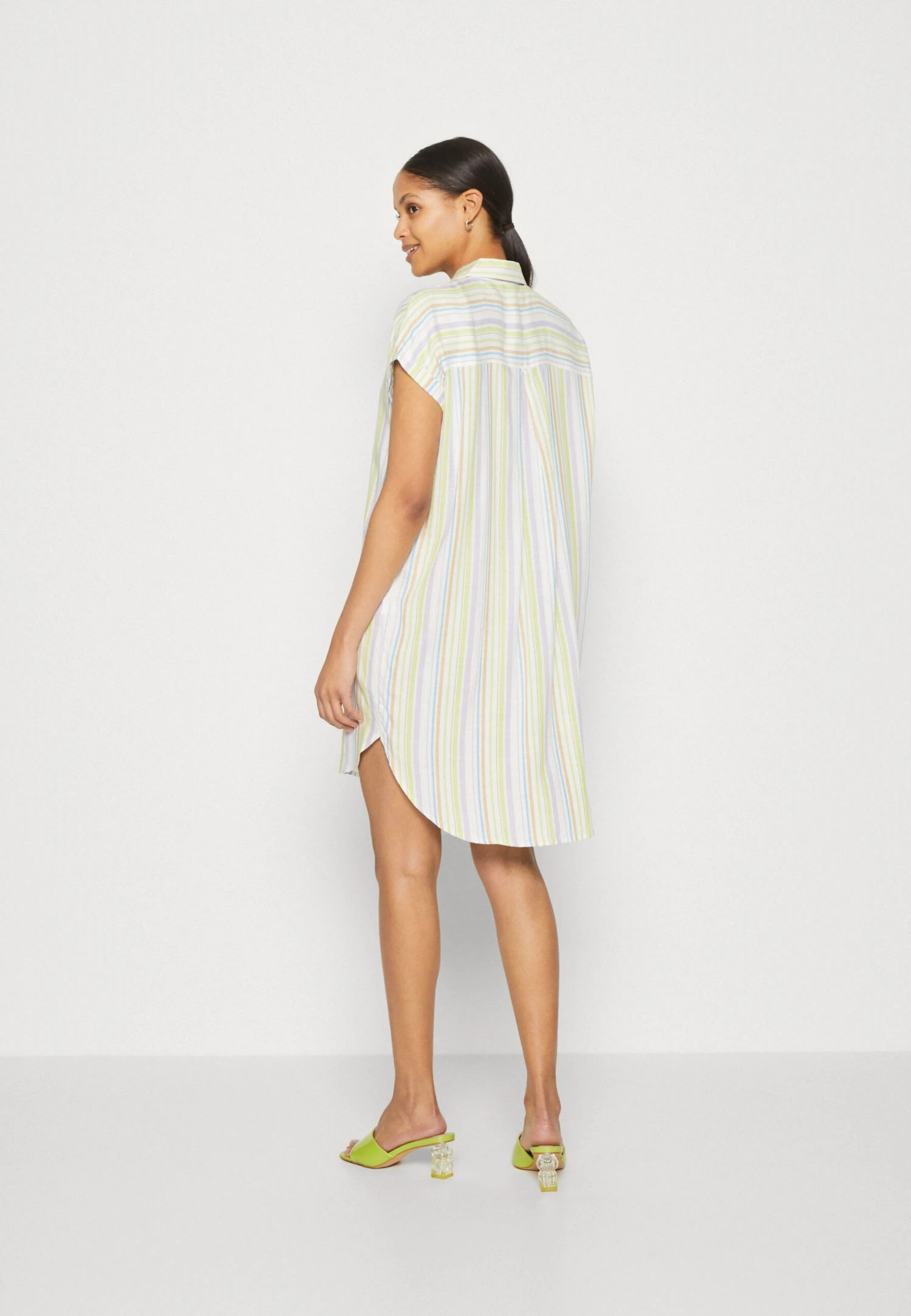 TOM TAILOR Denim Shirt Mini Dress - Blousejurk - Multicolor 3 TOM TAILOR Denim Shirt Mini Dress - Blousejurk - Multicolor - Afbeelding 3