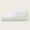 TOM TAILOR Denim Licence Mit Verschiedenfarbigen Details - Sneakers Laag - White/Mint