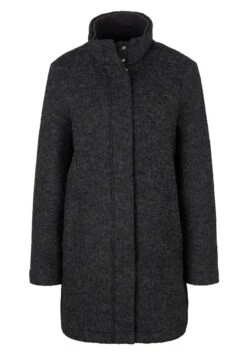 TOM TAILOR Denim Bouclé - Mantel - Shale Grey Melange -Tom Tailor 8cc7412da082496cb909c5c8a735b4e3