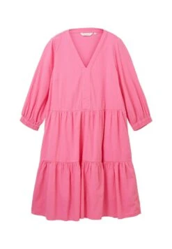 Tom Tailor Aus Seersucker - Jurk - Nouveau Pink -Tom Tailor 8d144bf3b8964fa4bd222f6a5ddd40da