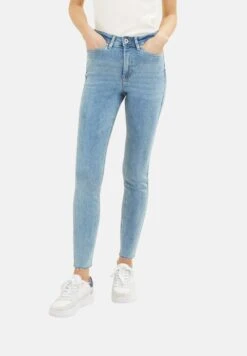 TOM TAILOR Denim Slim Fit Jeans - Used Mid Stone Blue Denim