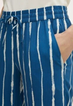 Tom Tailor Gemusterte Stoff - Pyjamabroek - Blue Tiedye Stripe -Tom Tailor 8e9345764ac54370ad2ba1d1f7e4fe41