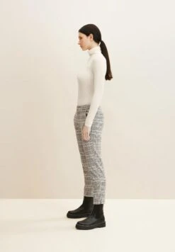 TOM TAILOR Denim Mit Karomuster  - Chino - Beige Rosa Check -Tom Tailor 8efce45d60234d7795e54f27aaeffdea