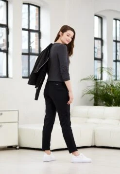 TOM TAILOR Denim Constructed Pants - Chino - Deep Black -Tom Tailor 8ff5121e998145c39488033a04f8cd41