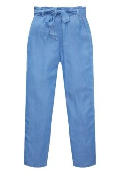 TOM TAILOR Denim Mit Elastischem Bund - Broek - Bright Mid Blue Chambray -Tom Tailor 9232d098133f4d048b4d18b5cb9e2e84