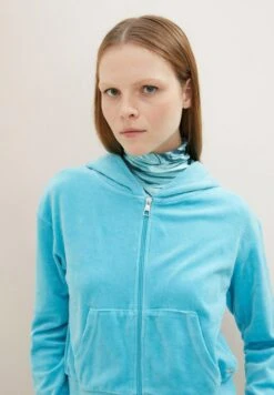 TOM TAILOR Denim Sweater Met Rits - Blue Voltage -Tom Tailor 93d9357be1134cfd9dc4508c770e0e6d