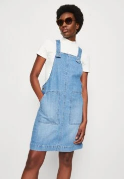 TOM TAILOR Denim Dungaree - Spijkerjurk - Light Stone Bright Blue Denim -Tom Tailor 9408c620bb524d09821505aa4aa3b7e0