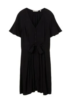 TOM TAILOR Denim Blousejurk - Deep Black -Tom Tailor 9633a266e43f4acf9f42a60d4b81dfc5