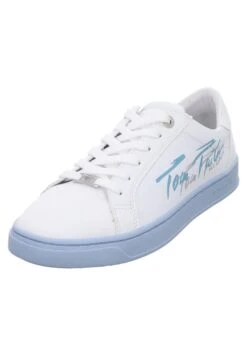 Tom Tailor Sneakers Laag - White Blue -Tom Tailor 973686c5914f418382c0b9a2a5617995