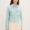 Tom Tailor Spijkerjas - Dusty Mint Blue