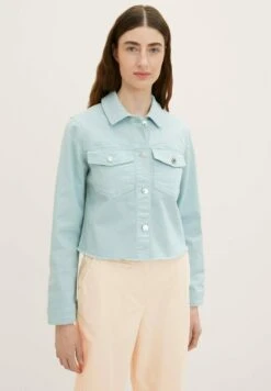 Tom Tailor Spijkerjas - Dusty Mint Blue