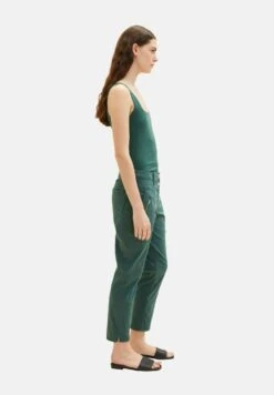 Tom Tailor Cropped - Cargobroek - Pineneedle Green -Tom Tailor 980fb9dc32df4ba482d10a6d23a7a10d