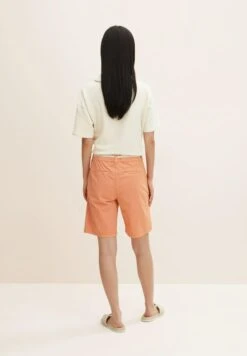 Tom Tailor Shorts - Cantaloupe Orange -Tom Tailor 999272f962414d839c870e5e2591575a