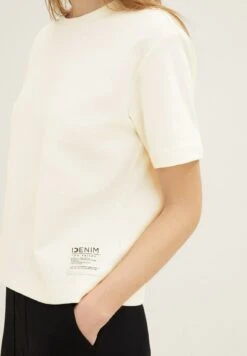 TOM TAILOR Denim T-Shirt Basic - Gardenia White -Tom Tailor 99c601b2edf347c0afb12a990763505f