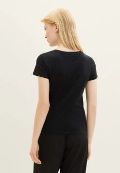 TOM TAILOR Denim Mit Text - T-Shirt Print - Deep Black -Tom Tailor 9a769f109dda45518d0b0d42b9c91666